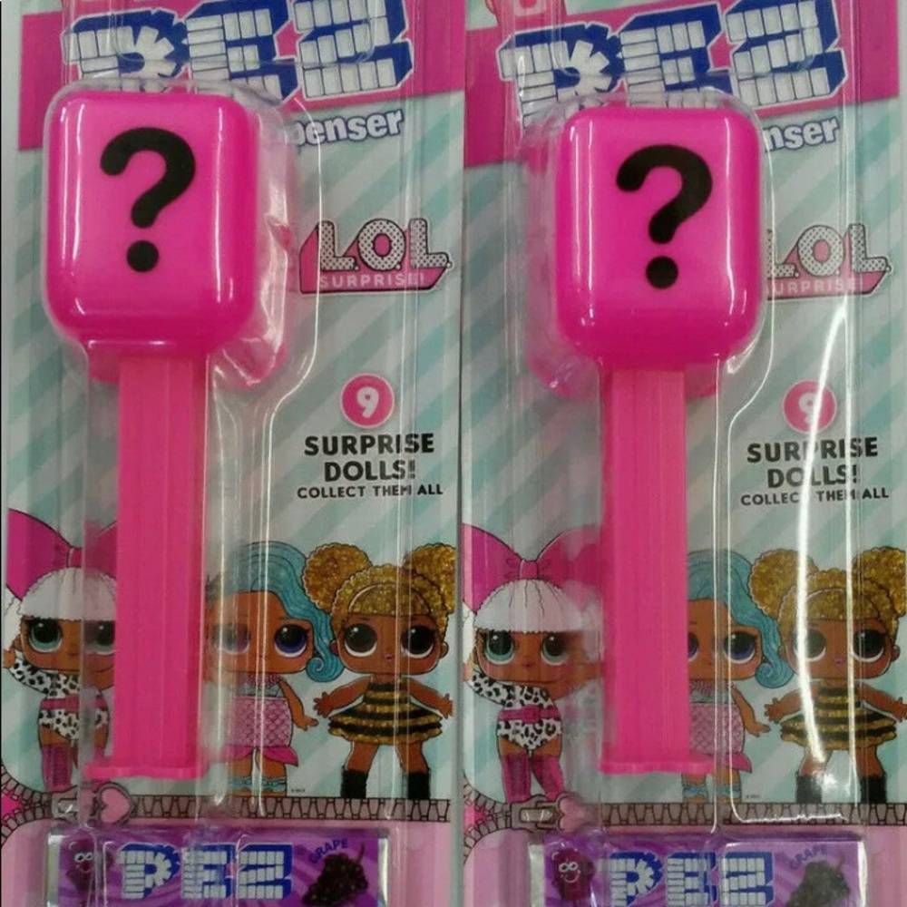 PEZ LOL Surprise Dolls Dispenser - Lot Of 2